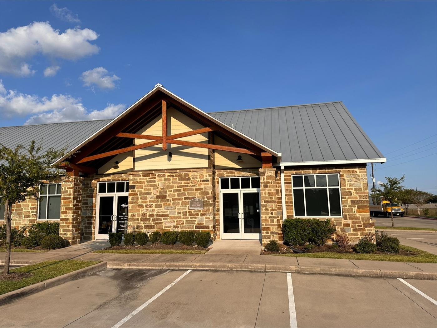 The Mental Health Counseling Group office building in Fulshear, Texas.
